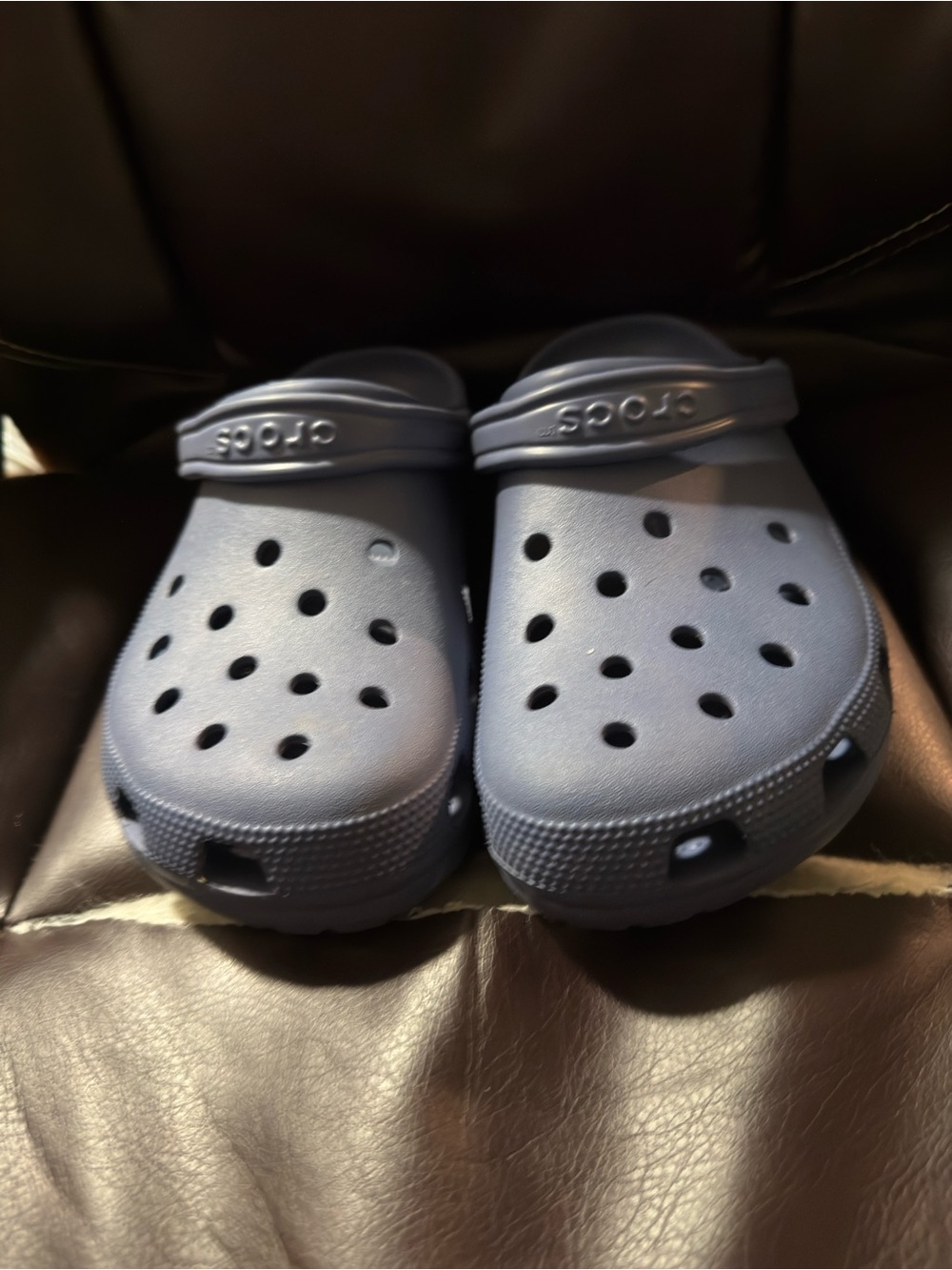 Crocs Kidsc Classic Clogs in Navy Blue
